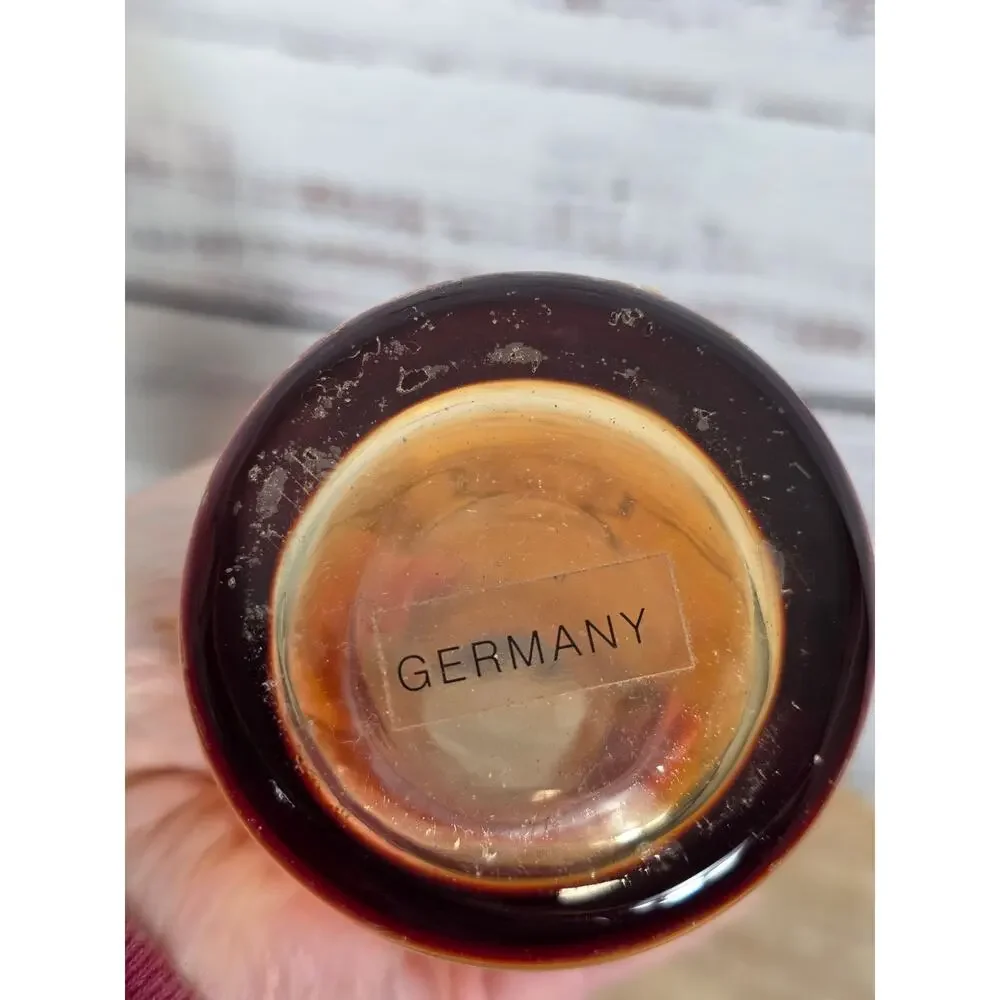 Leonardo Of Germany Rose Art Glass Vase 8